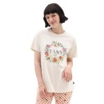Tricou cu Mânecă Scurtă Femei Vans Wreath Of Flowers Bff Tee-B