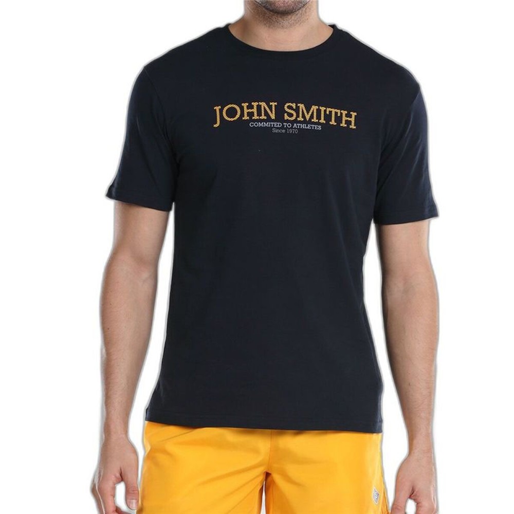 Tricou cu Mânecă Scurtă Bărbați John Smith Efebo Negru