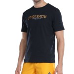 Tricou cu Mânecă Scurtă Bărbați John Smith Efebo Negru