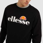 Tricou cu Mânecă Lungă Bărbați Ellesse SL Succiso Negru