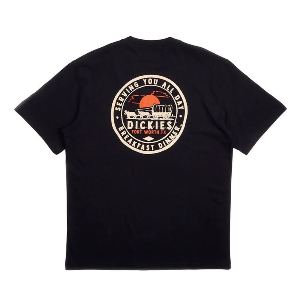 Tricou cu Mânecă Scurtă Bărbați Dickies Greensburg Negru
