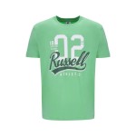 Tricou cu Mânecă Scurtă Bărbați Russell Athletic Amt A30101 Verde deschis