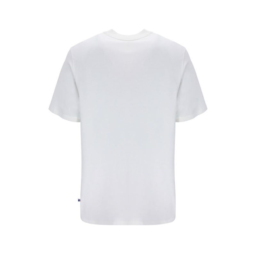 Tricou cu Mânecă Scurtă Bărbați Russell Athletic Emt E36211 Alb