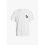 Tricou cu Mânecă Scurtă pentru Copii Jack & Jones tampa Back Bej