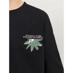 Tricou cu Mânecă Scurtă pentru Copii Jack & Jones tampa Back Negru