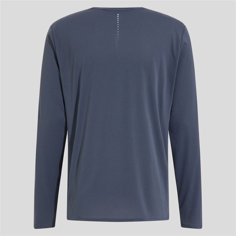 Tricou cu Mânecă Lungă Bărbați Odlo Neck L/S Zeroweight Chill-T Albastru