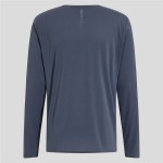 Tricou cu Mânecă Lungă Bărbați Odlo Neck L/S Zeroweight Chill-T Albastru