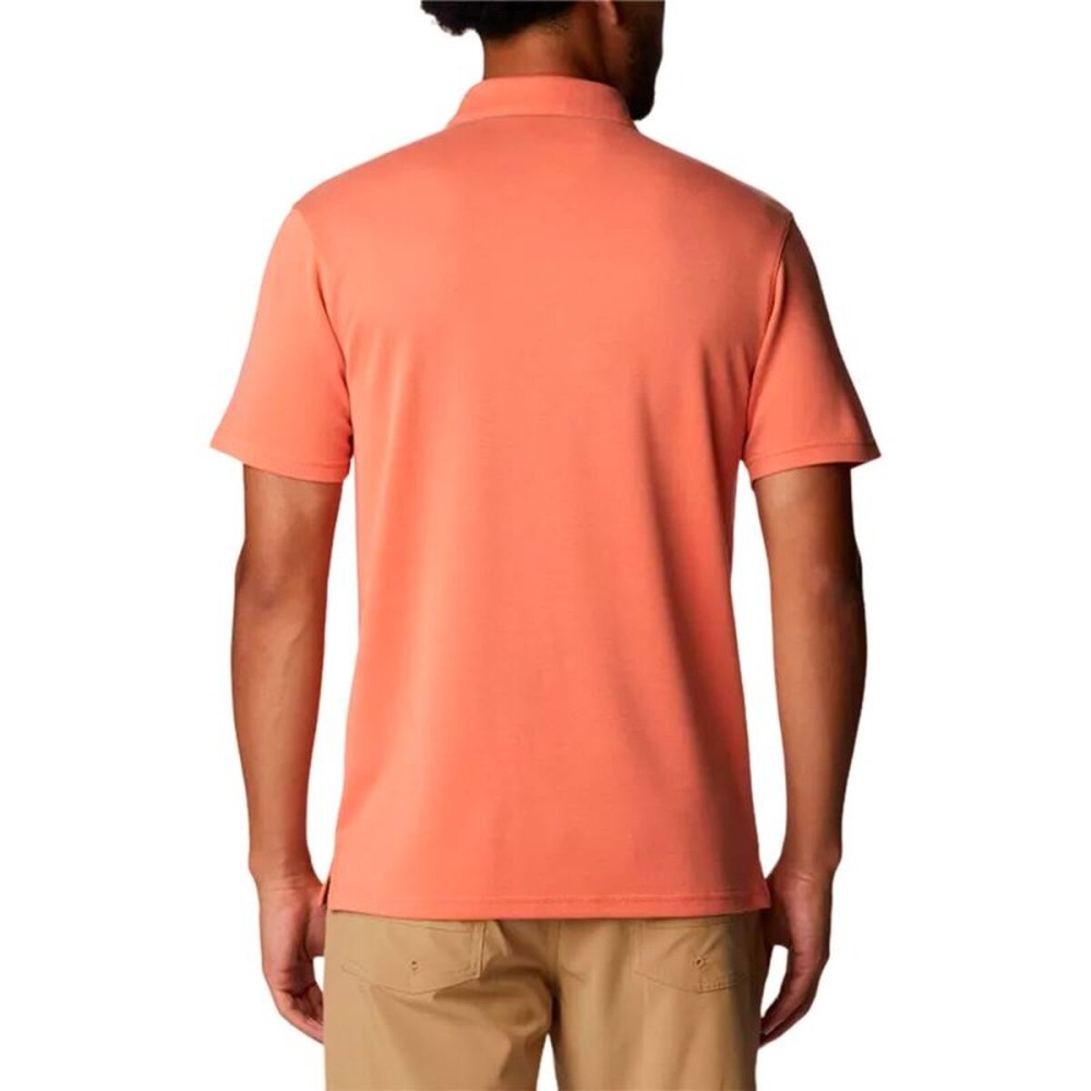 Tricou Polo cu Mânecă Scurtă Bărbați Columbia Nelson Point Coral