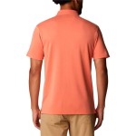 Tricou Polo cu Mânecă Scurtă Bărbați Columbia Nelson Point Coral