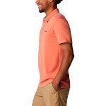 Tricou Polo cu Mânecă Scurtă Bărbați Columbia Nelson Point Coral