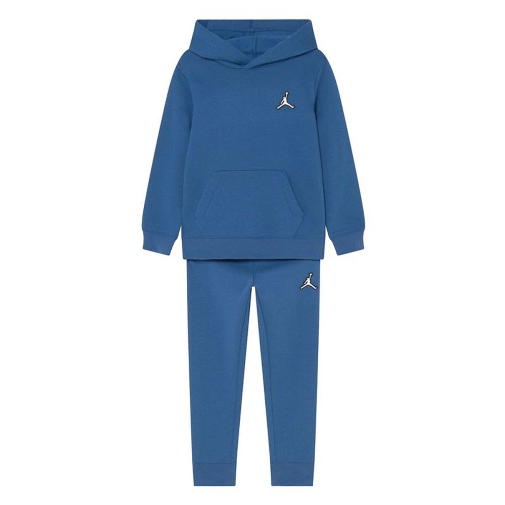 Set Sport pentru Bebeluși Nike Jordan Mj Essentials Flc Po Set Albastru