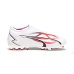 Ghete de Fotbal pentru Copii Puma Ultra Match Ll Mg Alb