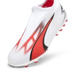 Ghete de Fotbal pentru Copii Puma Ultra Match Ll Mg Alb
