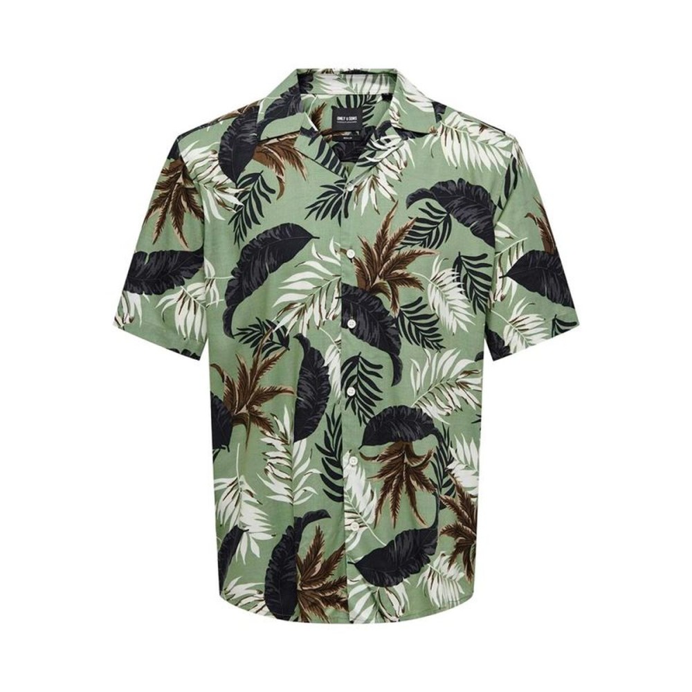 Cămașă Only & Sons Măslină