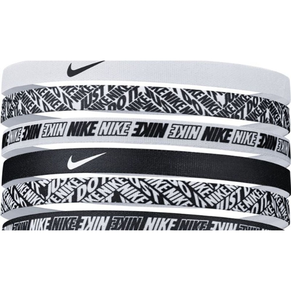 Bandă Sport pentru Cap Nike Printed Pack6 Negru