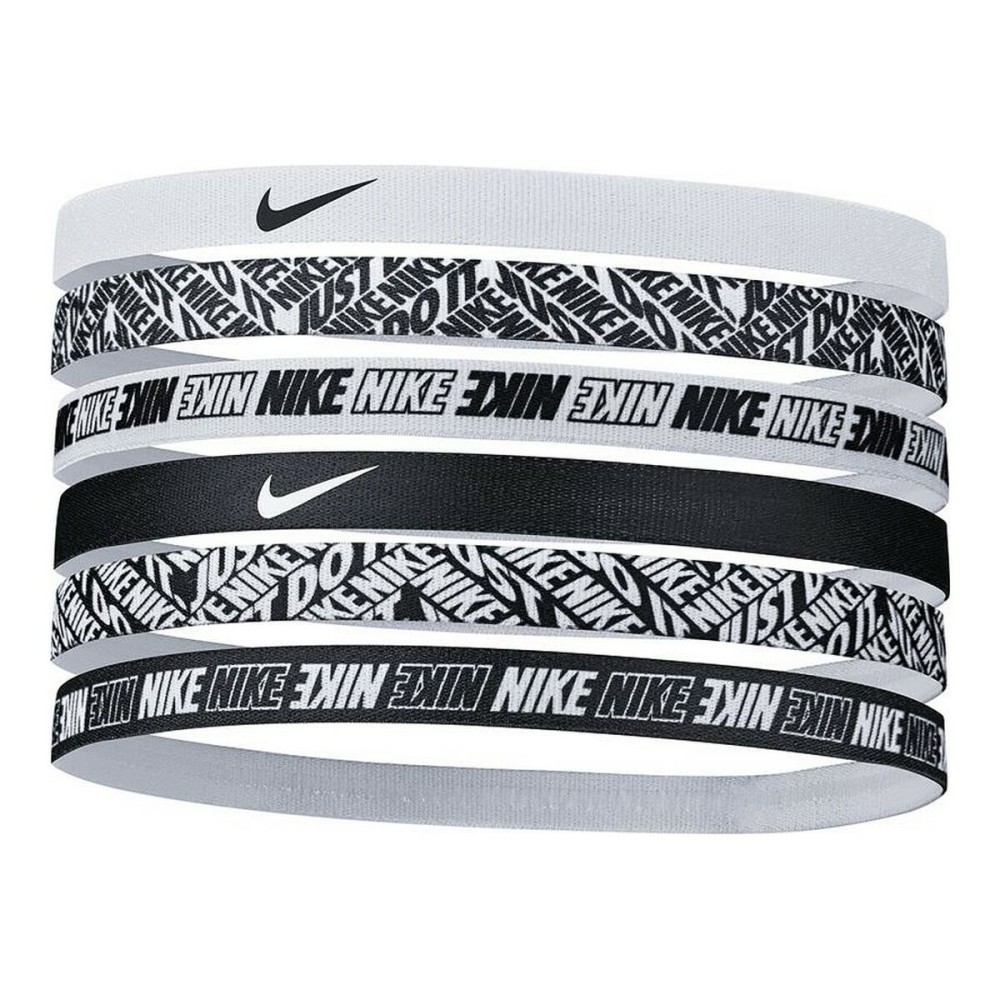 Bandă Sport pentru Cap Nike Printed Pack6 Negru