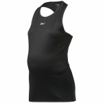 Tricou cu Bretele Damă Reebok Studio Maternity Restorative Negru