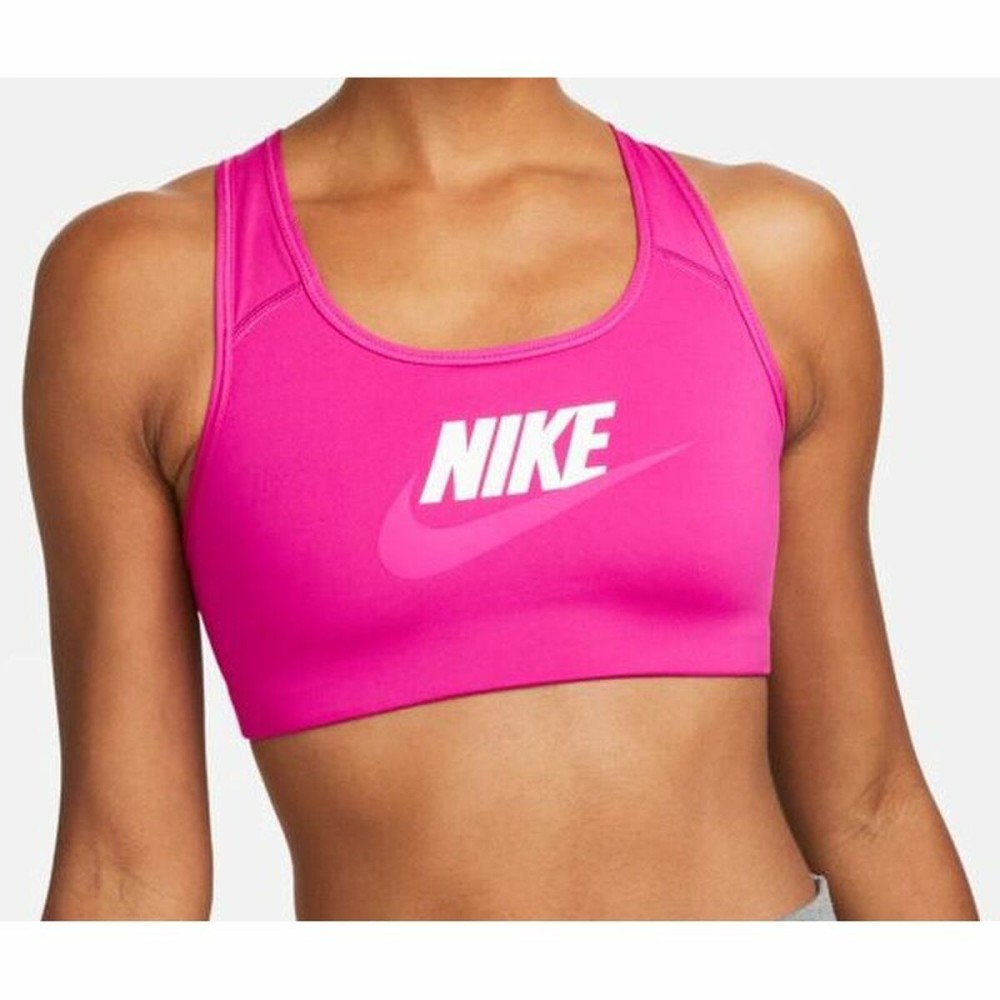 Sutien Sport Nike Dri-FIT Swoosh Fucsia