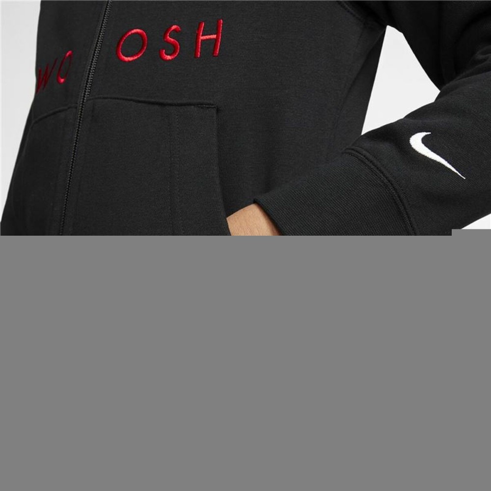 Jachetă Sport pentru Copii Nike Swoosh Negru