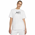 Tricou cu Mânecă Scurtă Femei Nike DN5800-100 Alb (XL)