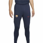Pantalon de Antrenament de Fotbal pentru Adulți Nike FC Barcelona Strike Albastru închis Bărbați