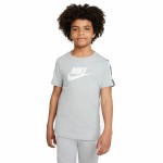 Tricou cu Mânecă Scurtă pentru Copii Nike DX2300-077 Gri Gri deschis
