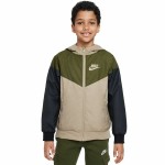 Jachetă Sport pentru Copii Nike Sportswear Windrunner Verde
