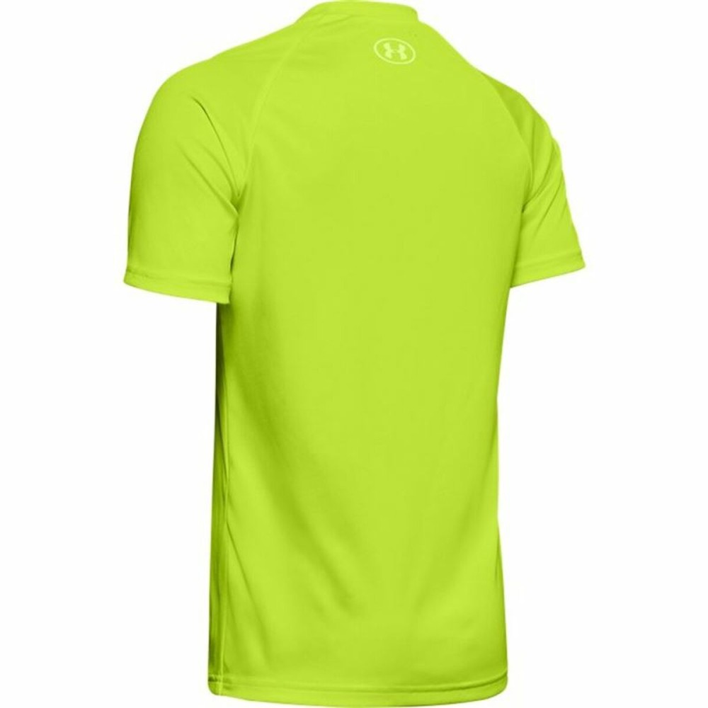 Tricou cu Mânecă Scurtă Copii Under Armour Tech Big Logo Galben