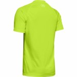 Tricou cu Mânecă Scurtă Copii Under Armour Tech Big Logo Galben