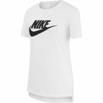 Tricou cu Mânecă Scurtă pentru Copii Nike Sportswear Alb
