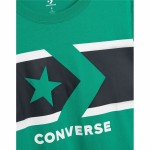 Tricou cu Mânecă Scurtă pentru Copii Converse Stripe Star Chevron  Verde