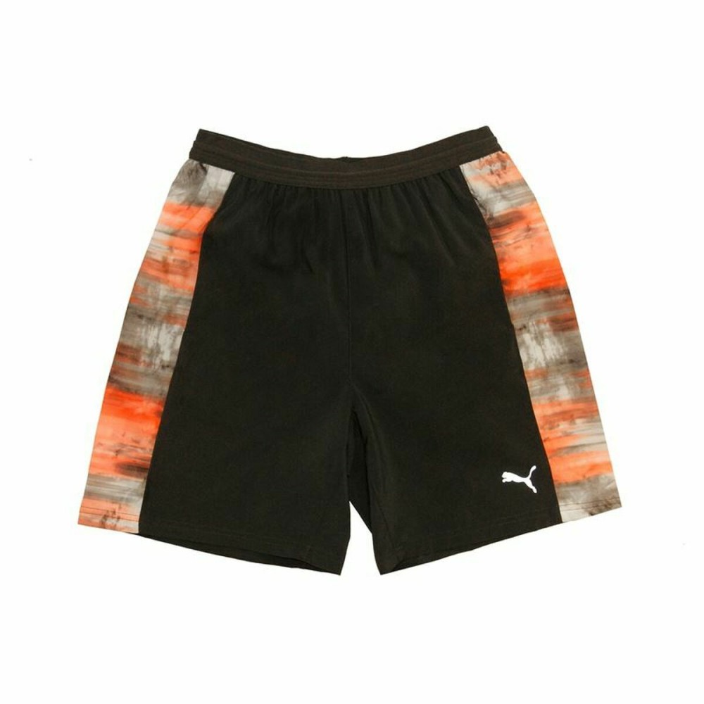 Pantaloni Scurți Sport pentru Bărbați Puma Pace 7" Asphalt Graphic Negru