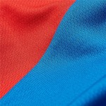 Tricou cu Mânecă Scurtă Femei Tommy Hilfiger Colour-Blocked Albastru