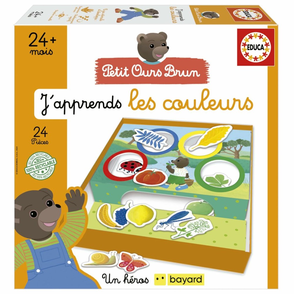 Joc Educativ Educa J´apprends les couleurs (FR)