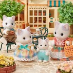 Accesorii pentru căsuțe de păpuși Sylvanian Families 5738 Latte Cat Family