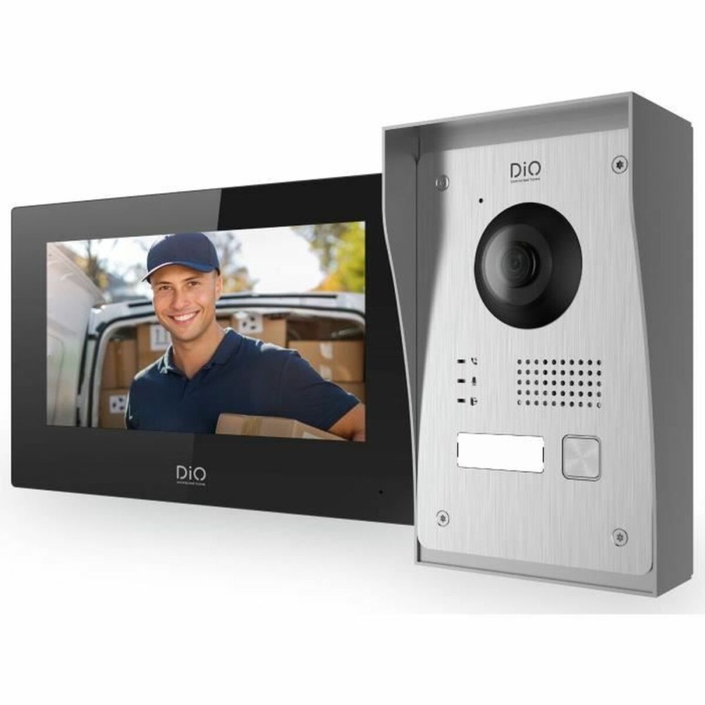 Interfon Video Inteligent Dio Connected Home Design Negru