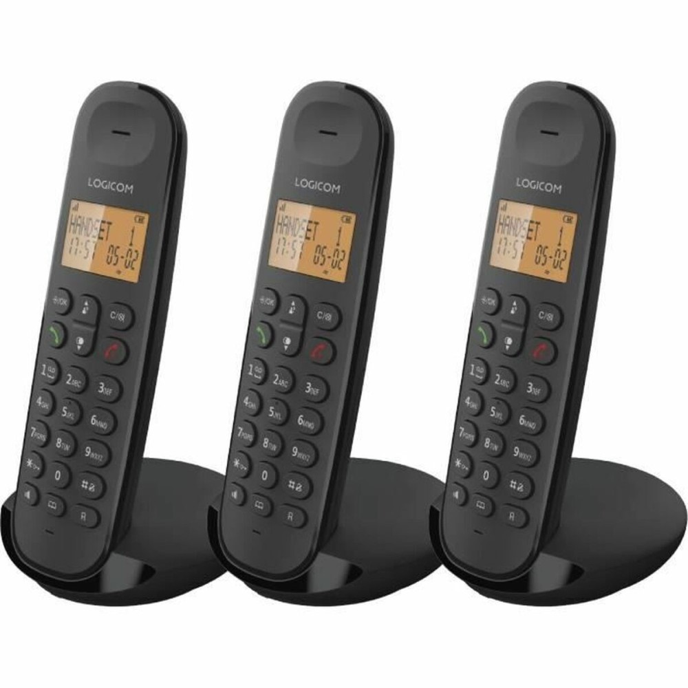 Telefon fără Fir Logicom ILOA 350 TRIO Negru