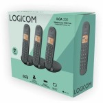 Telefon fără Fir Logicom ILOA 350 TRIO Negru