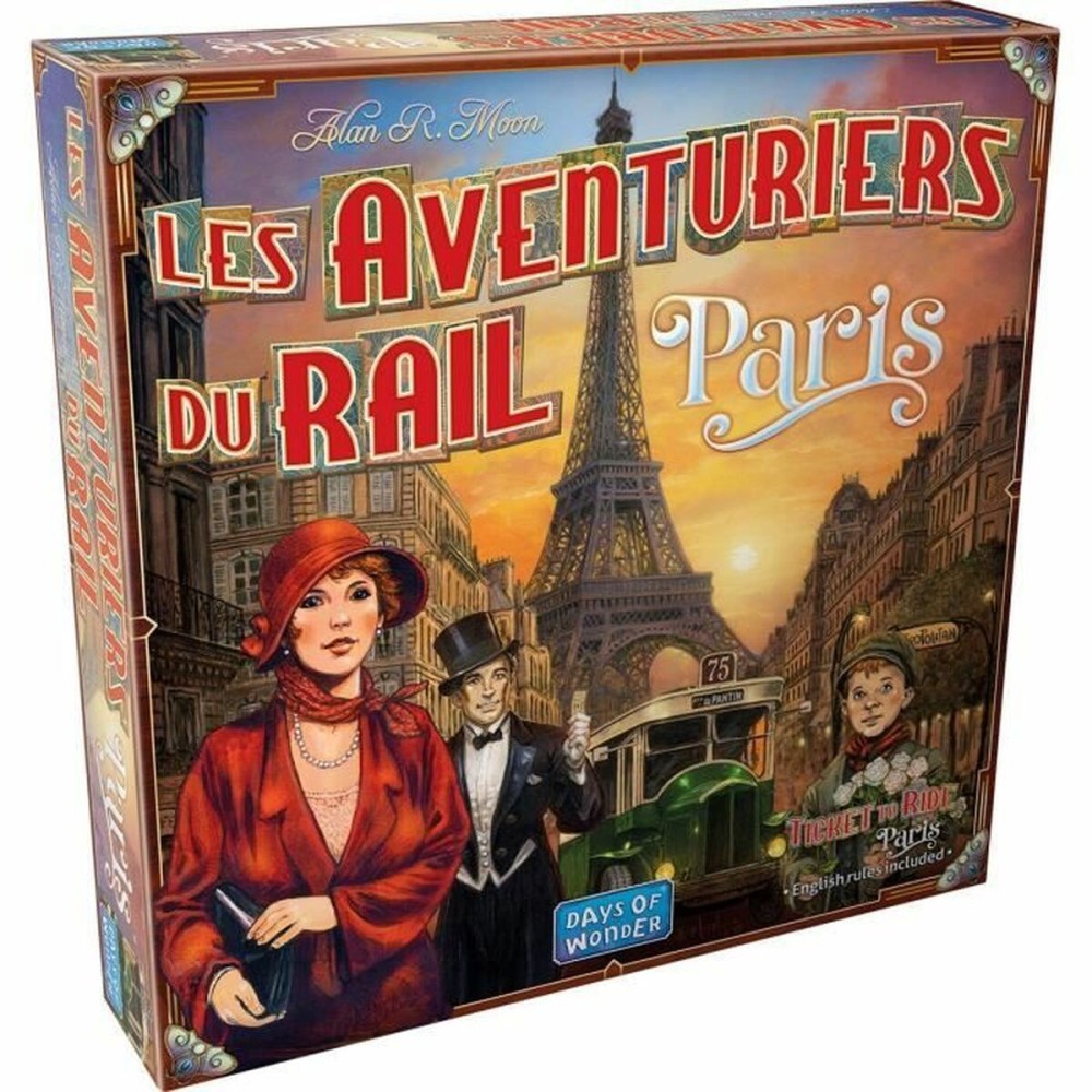 Joc de Masă Asmodee Les Aventuriers du Rail - Paris