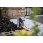 Temporizator Chacon 53008 Cu Capac Analogic Simplu de utilizat, ușor și manevrabil Rezistent la Umezeală 3600 W 230 V 16 A