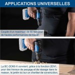 Șurubelniță electrică Scheppach BC-DD60-X 60 Nm