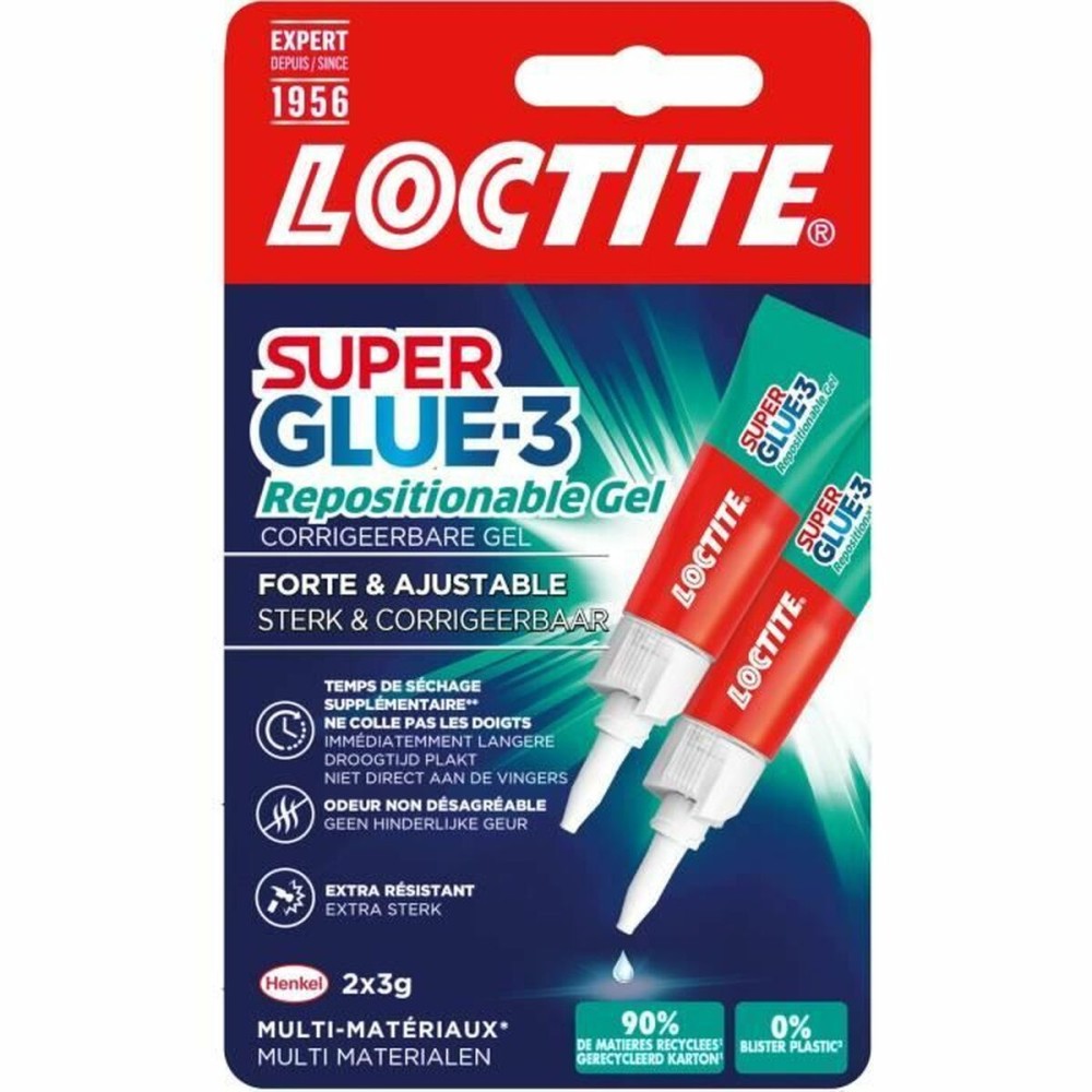 Cianoacrilat Loctite SUPERGLUE-3 3 g 2 Piese (12 Unități)