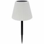 Lampă de masă Lumisky Lady Spike Bouffant Alb Metal