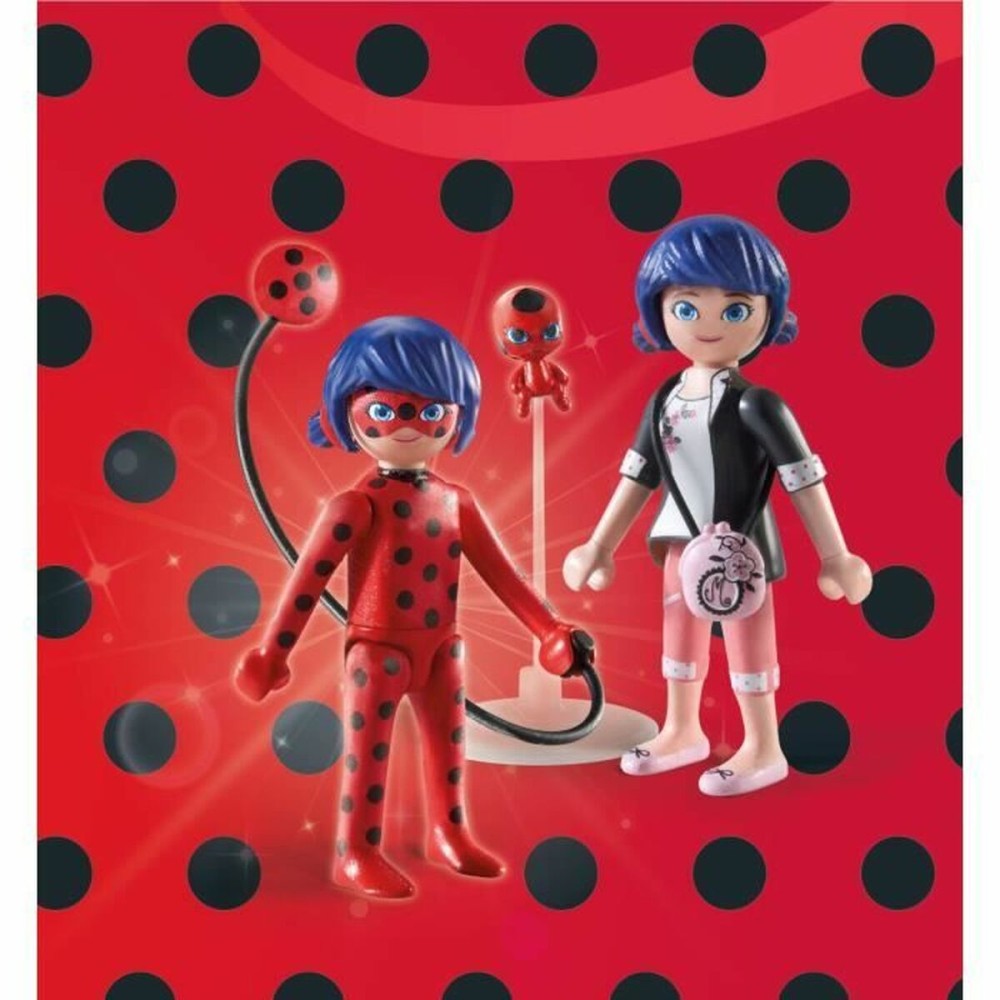 Playset Playmobil 71336 Miraculous: Marinette & Ladybug 16 Piese
