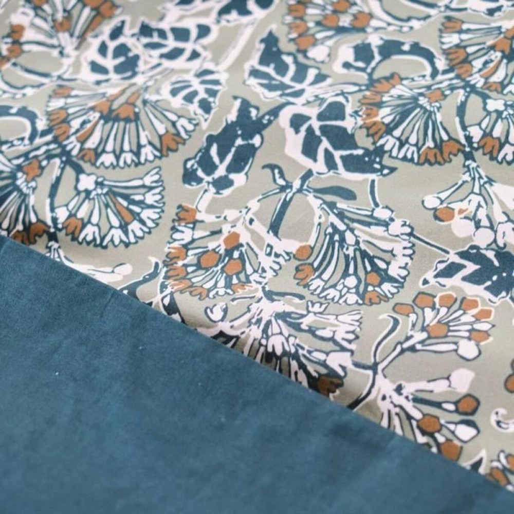 Set husă de pătură TODAY Albastru 240 x 220 cm 3 Piese