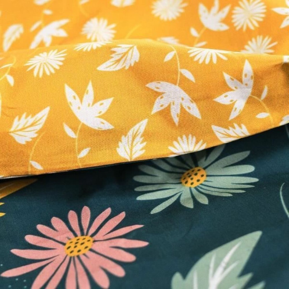 Set husă de pătură TODAY Galben 240 x 220 cm 3 Piese