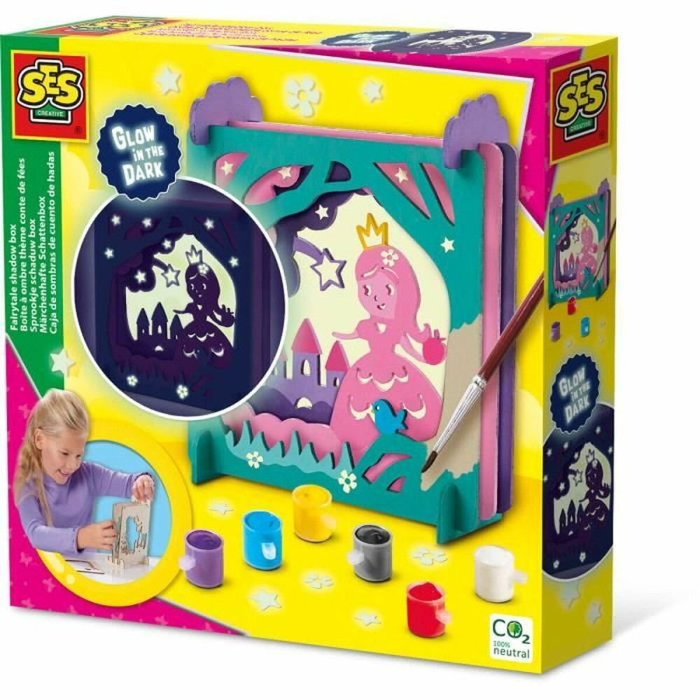 Set pentru desen SES Creative glows in the dark
