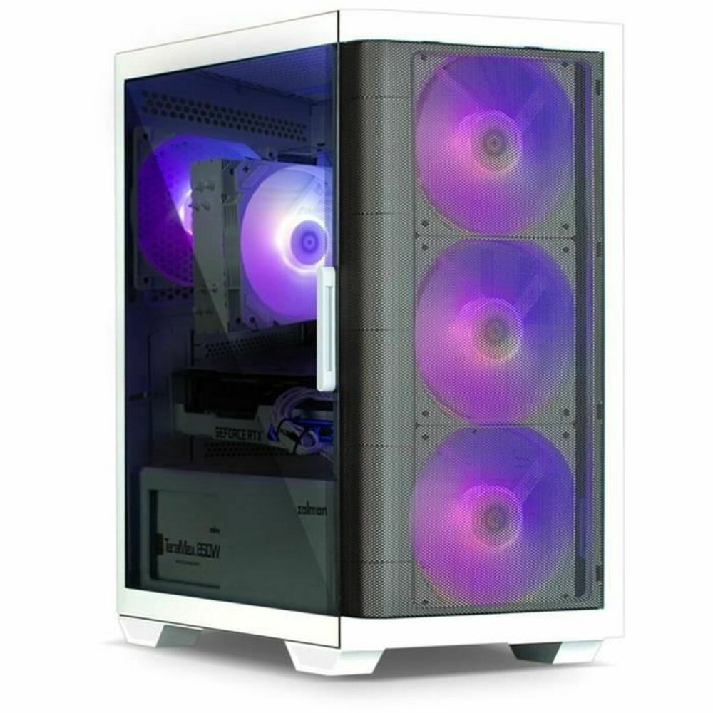 Unitate Semi-tower ATX Zalman M4 Alb Negru