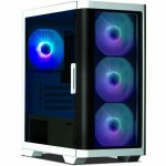 Unitate Semi-tower ATX Zalman M4 Alb Negru