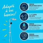 Coloana de dus Grohe Vitalio Start System 250 ABS